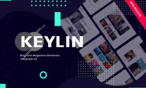 Keylin – Blog & Magazine Elementor Template Kit