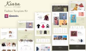 Kiara – Fashion Elementor Template Kit