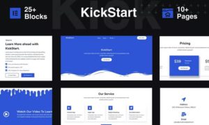 KickStart – Creative Digital Business Elementor Template Kit