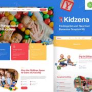 Kidzena – Kindergarten & Preschool Elementor Template Kit