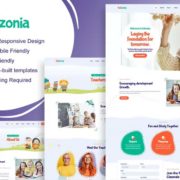 Kidzonia – Kindergarten & Child Care Elementor Template Kit