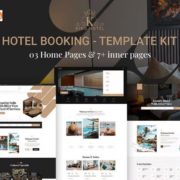 KingHo – Hotel Booking Elementor Template Kit