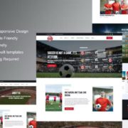 KitSoccer – Football Team & Sports Elementor Template Kit