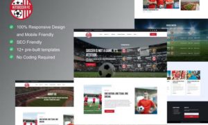 KitSoccer – Football Team & Sports Elementor Template Kit