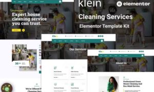 Klein – Cleaning Services Elementor Template Kit