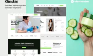 Klinskin – Skincare & Dermatology Clinic Elementor Template Kit