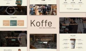 Koffe – Cafe & Coffee Shop Template Kit