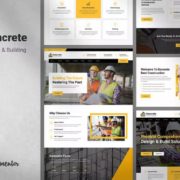 Koncrete – Construction & Building Elementor Template Kit