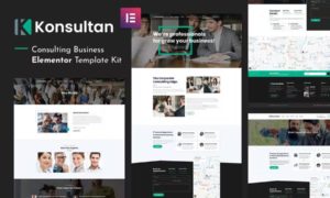 Konsultan Kit – Consulting Business Elementor Template Kit