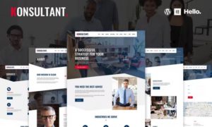 Konsultant – Consultancy Firm Elementor Template Kit