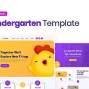Kooki – Kindergarten Elementor Template Kit