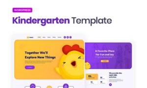 Kooki – Kindergarten Elementor Template Kit