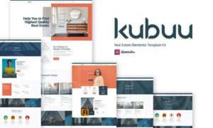 Kubuu – Real Estate Elementor Template Kit