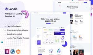 Landio – Multipurpose Elementor Template Kit
