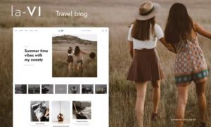 laVi – Travel Blog Elementor Template Kit