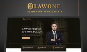 Lawone – Legal & Law Firm Elementor Template Kit