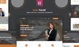 LawTeral – Legal & Law Firm Elementor Template Kit