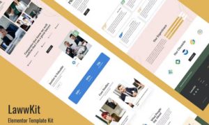 Lawwkit – Legal Practice Elementor Template Kit