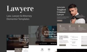 Lawyere – Legal & Attorney Elementor Template Kit