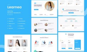 Learnera | e-Learning, School & University Elementor Template Kit