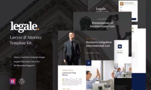 Legale – Lawyer & Law Firm Template Kit