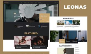 Leonas – Blog & Magazine Elementor Template Kit