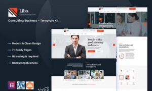 Libo – Consulting Business Elementor Template Kit