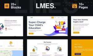 LMES – Education Elementor Template Kit