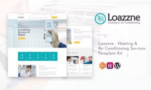 Loazzne – Heating & Air Conditioning Services Template Kit