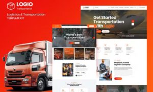 Logio – Logistics & Transportation Elementor Template Kit