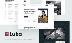 Luka – Creative Agency Elementor Template Kit