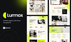 Lummox – Creative Agency Elementor Template Kit