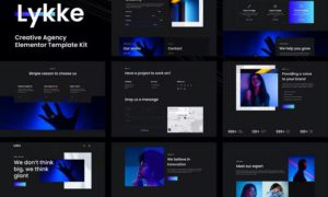 Lykke – Creative Agency Elementor Template Kit