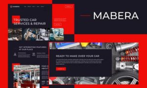 Mabera – Car Service & Repair Elementor Template Kit