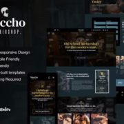 Maccho – Gentlemen Barbershop Elementor Template Kit