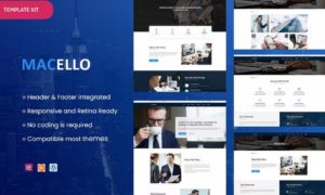 Macello – Business Consulting & Accounting Elementor Template Kit