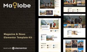 Maglobe – Magazine & News Elementor Template Kit