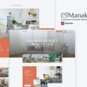 Manaka – Architecture & Interior Elementor Template Kit