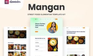 Mangan – Restaurant Elementor Template Kit