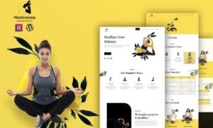 Mantrasana – Yoga Studio Elementor Template Kit