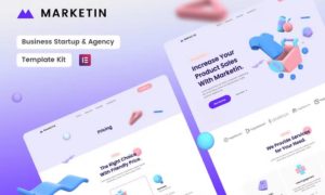 Marketin – Business Startup & Agency Elementor Template Kit