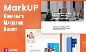 MarkUP – Corporate & Marketing Agency Elementor Template Kit