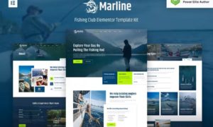 Marline – Fishing & Hunting Club Elementor Template Kit