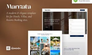 Marriata – Hotel & Resort Elementor Template Kit