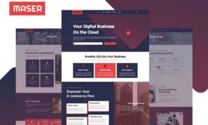 Maser – Web Design Agency Elementor Template Kit