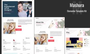 Mashura – Portfolio Elementor Template Kit