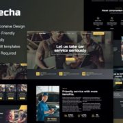 Mecha – Car Repair & Auto Service Elementor Template Kit