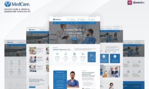 Medcare – Health Care & Medical Elementor Template Kit