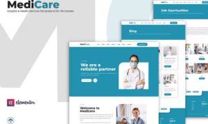 MediCare – Hospital & Health Service Elementor Template Kit