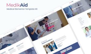 MedikAid | Medical Healthcare Elementor Template Kit